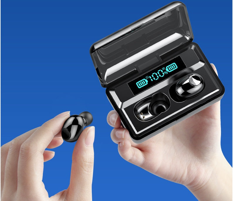 KTX-196435 Mini Wireless Bluetooth Headset with Micro-USB Charging and 80 Hours Playback
