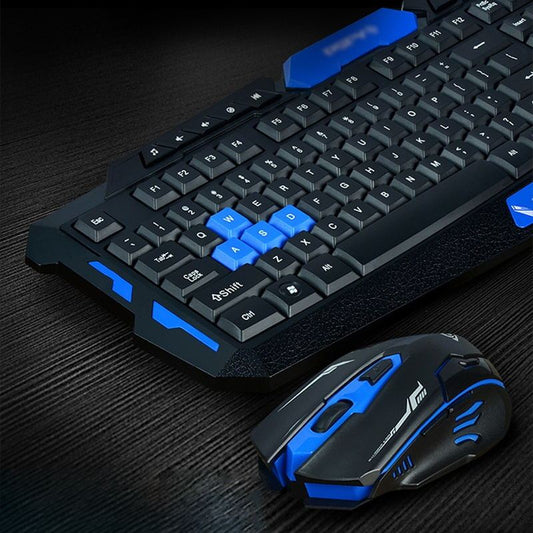 KTX-567379 Wireless Keyboard and Mouse Combo – Ergonomic Design, High Sensitivity, Low Noise Keys, Waterproof Function