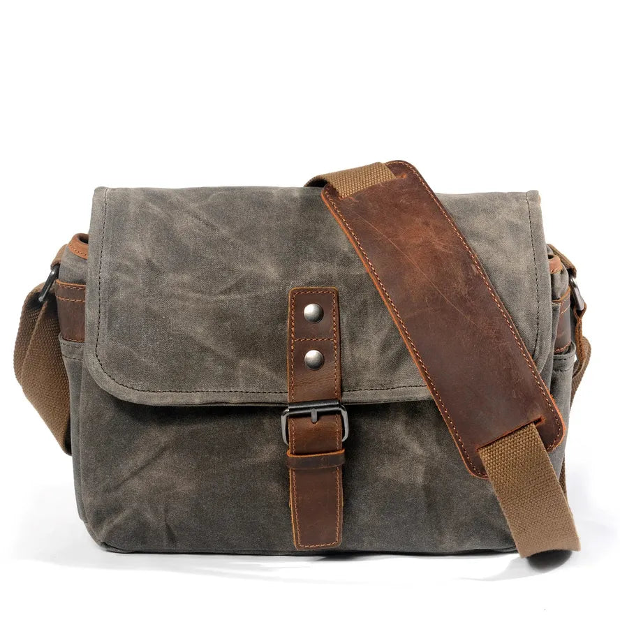 KTX-745427 Waterproof Batik Canvas Micro Shoulder Bag for Digital SLR Photography