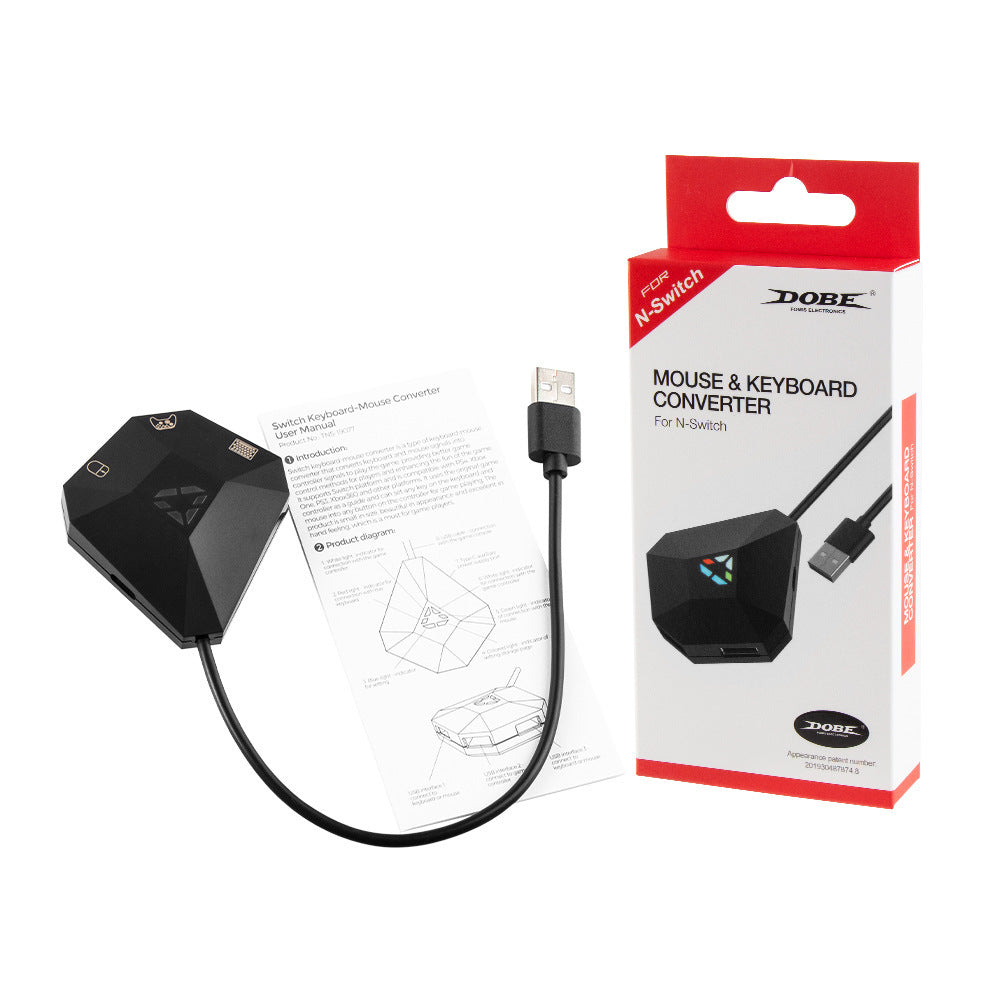 KTX-821523 Keyboard and Mouse Converter for PS4, PS3, Xbox Series X/S and Xbox 360 - Plug and Play USB Adapter
