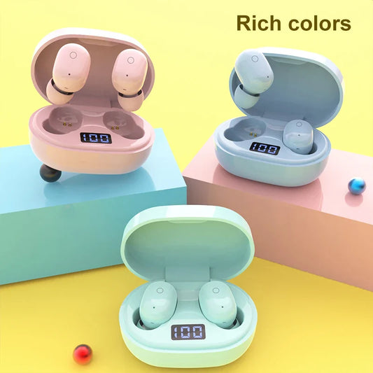 KTX-032723 Wireless Bluetooth 5.0 Earbuds with Microphone and Waterproof Design