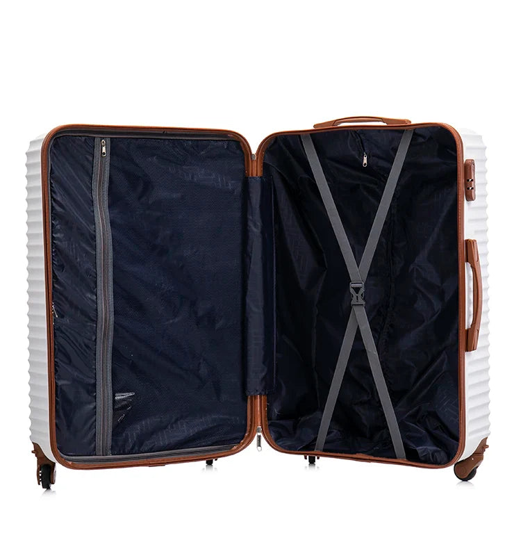 KTX-177683 Lightweight Durable 3-Piece Travel Suitcase Set - Trolley Luggage Bags for Effortless Travel