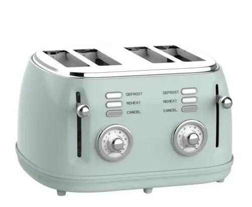 KTX-618835 Electric Kettle and 4-Slice Toaster Kitchen Set with Temperature Display, 1.7L 3000W Kettle and 1500W Toaster