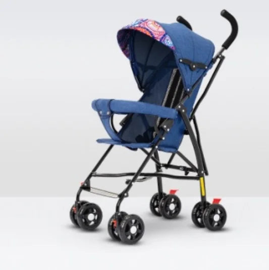 KTX-074579 Compact Stroller with Storage Frame and Integrated Cup Holder for Effortless Mobility