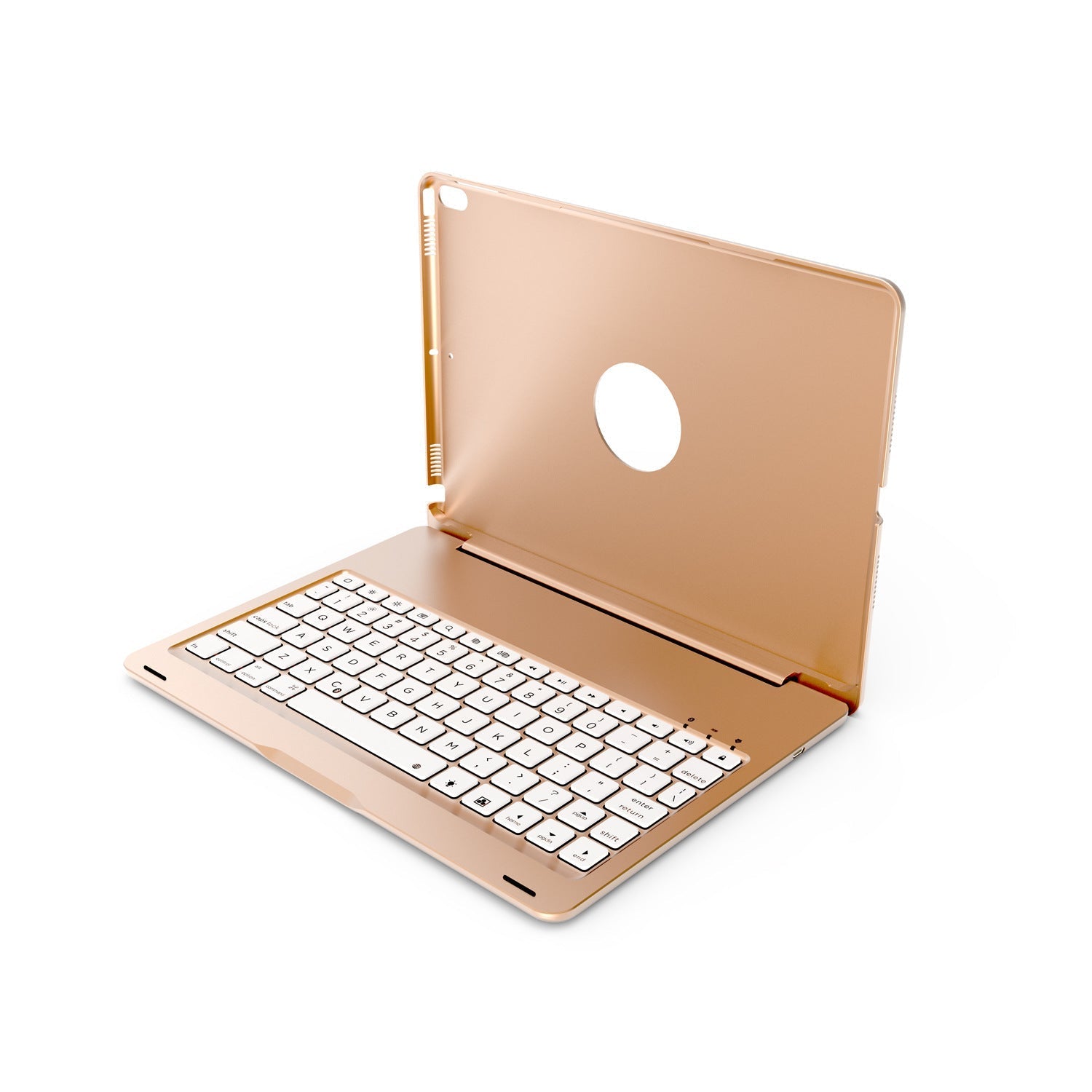 KTX-667731 Metal Backlit Bluetooth Keyboard Case for iPad Pro 10.5 & iPad Air 2