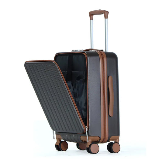 KTX-453331 Lightweight 20-Inch ABS and PC Trolley Hard Case Suitcase for Travel