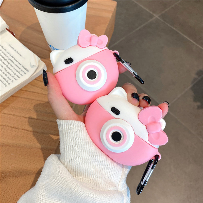 KTX-917331 Cartoon-Style Protective Sleeve for AirPods and iPhone Models