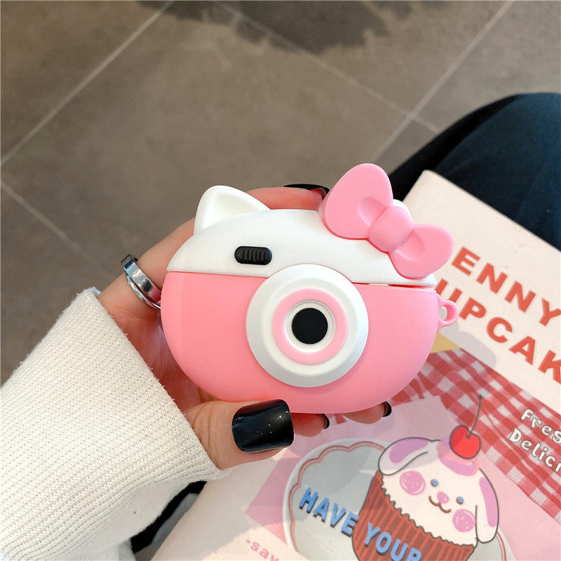 KTX-917331 Cartoon-Style Protective Sleeve for AirPods and iPhone Models