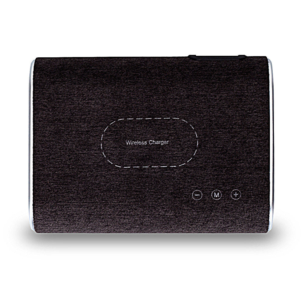 KTX-070419 Wireless Charging Bluetooth Speaker with Dual Stereo Sound and Over-voltage Protection