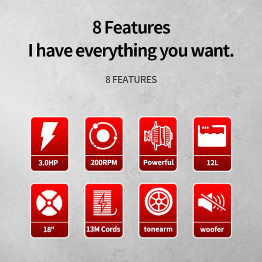 KTX-503251 18 Inch 3 HP Industrial Floor Cleaning Machine for Concrete and Terrazzo Surfaces