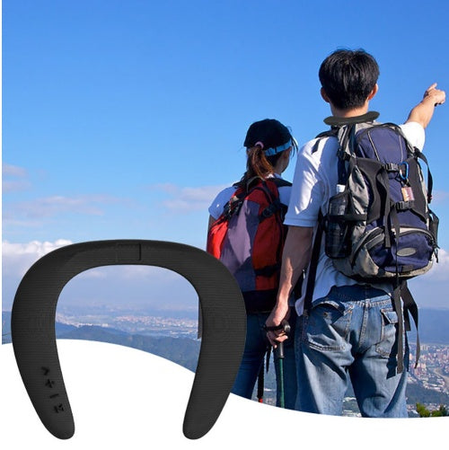 KTX-217299 Bluetooth U-Shaped Hanging Neck Speaker for Sports Running - Waterproof & Wireless Audio with 5-8 Hours Playtime
