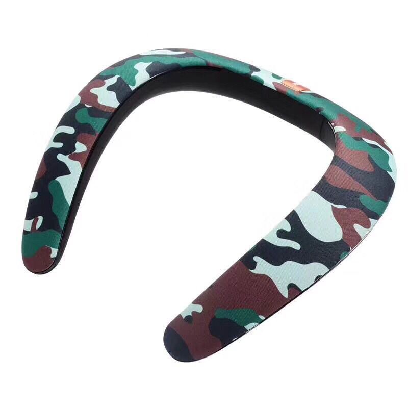 KTX-217299 Bluetooth U-Shaped Hanging Neck Speaker for Sports Running - Waterproof & Wireless Audio with 5-8 Hours Playtime