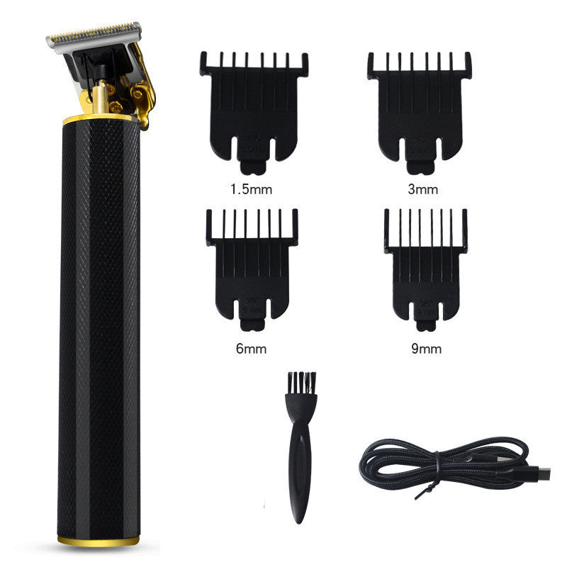 KTX-647827 Professional Zero Pitch Electric Hair Clipper with Limit Combs, USB Charger, and Accessories
