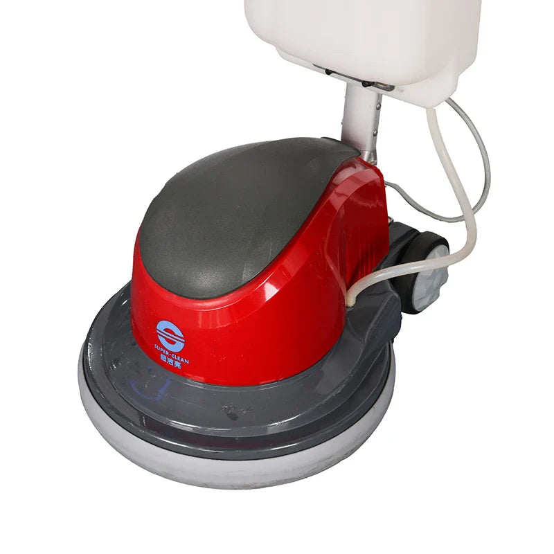 KTX-027539 1100W Multi-Functional Floor Scrubber and Burnishing Machine with Butterfly Handle for Effective Floor and Carpet Cleaning
