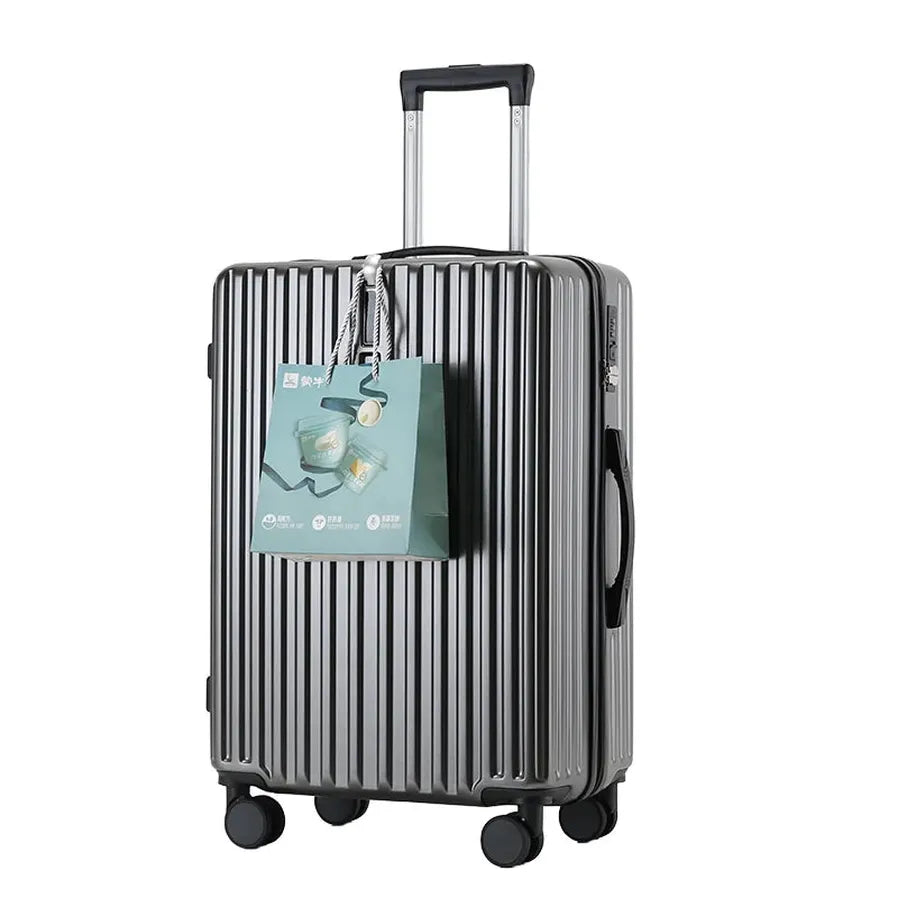 KTX-578643 Set of 3 Travel Cabin Suitcases with Removable Wheels for Easy Mobility