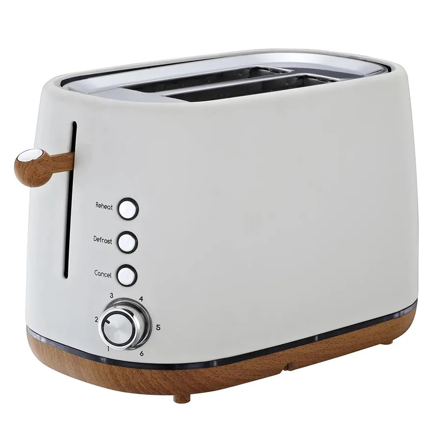 KTX-306963 Stainless Steel 2 Slice Electric Bread Toaster with Smart Features
