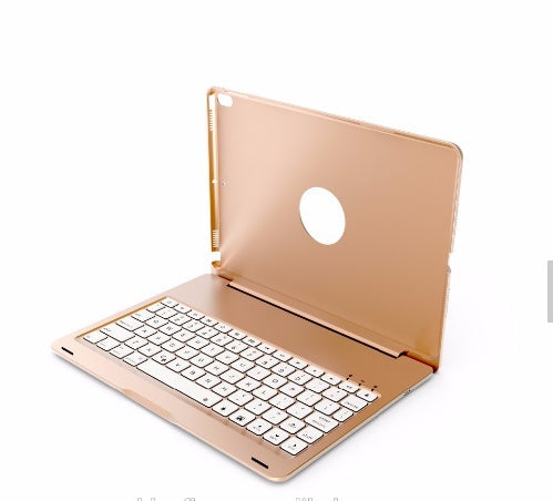 KTX-052499 Backlit Bluetooth Keyboard Case for iPad Pro 10.5 - Slim Aluminium Alloy Design with Adjustable LED Lights
