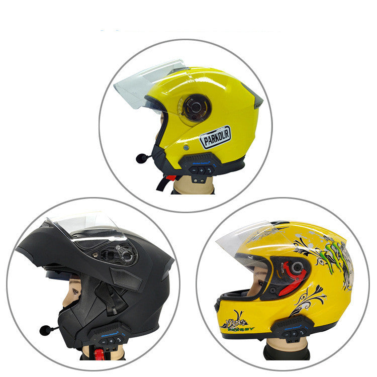 KTX-115091 Bluetooth Motorcycle Helmet Headset with Long Battery Life and Reliable Connectivity