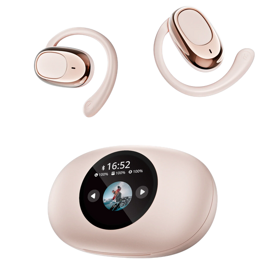 KTX-297171 Wireless Noise Cancelling Earbuds with LED Display and Bluetooth 5.4 Chipset