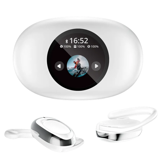 KTX-297171 Wireless Noise Cancelling Earbuds with LED Display and Bluetooth 5.4 Chipset