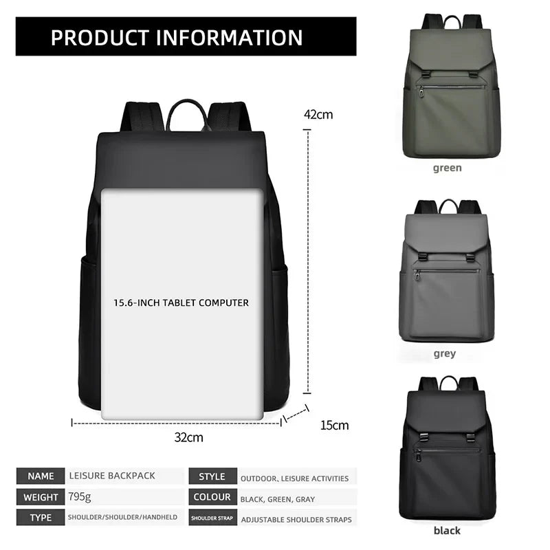 KTX-590995 Custom 17-Inch Casual Laptop Backpack for Men and Students