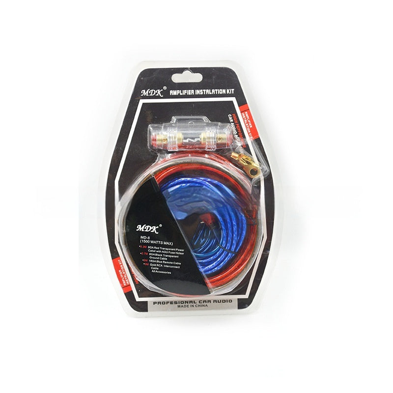 KTX-267859 RCA Audio Cable with Copper-Clad Aluminum Core for Subwoofer Amplifier Connection