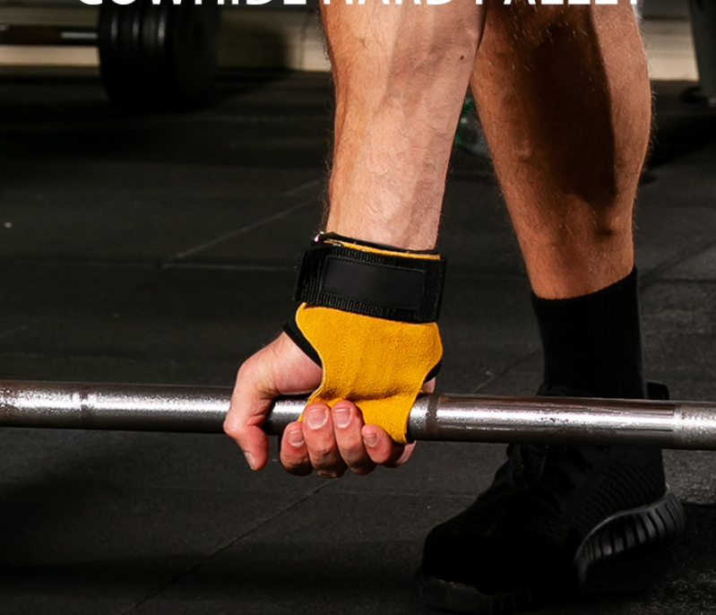 KTX-734227 Gymnastics Hand Grips Fitness Gloves for Weight Lifting and Training