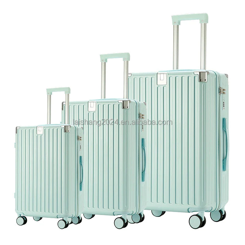 KTX-201235 Lightweight ABS Trolley Bag Set for Travel - 3kg Carry-On Suitcase with Wheels