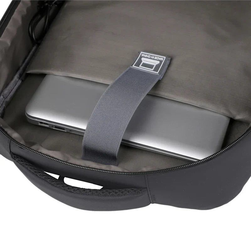 KTX-519699 Lightweight Waterproof Laptop Backpack with USB Charging Port and High Capacity for Outdoor Use