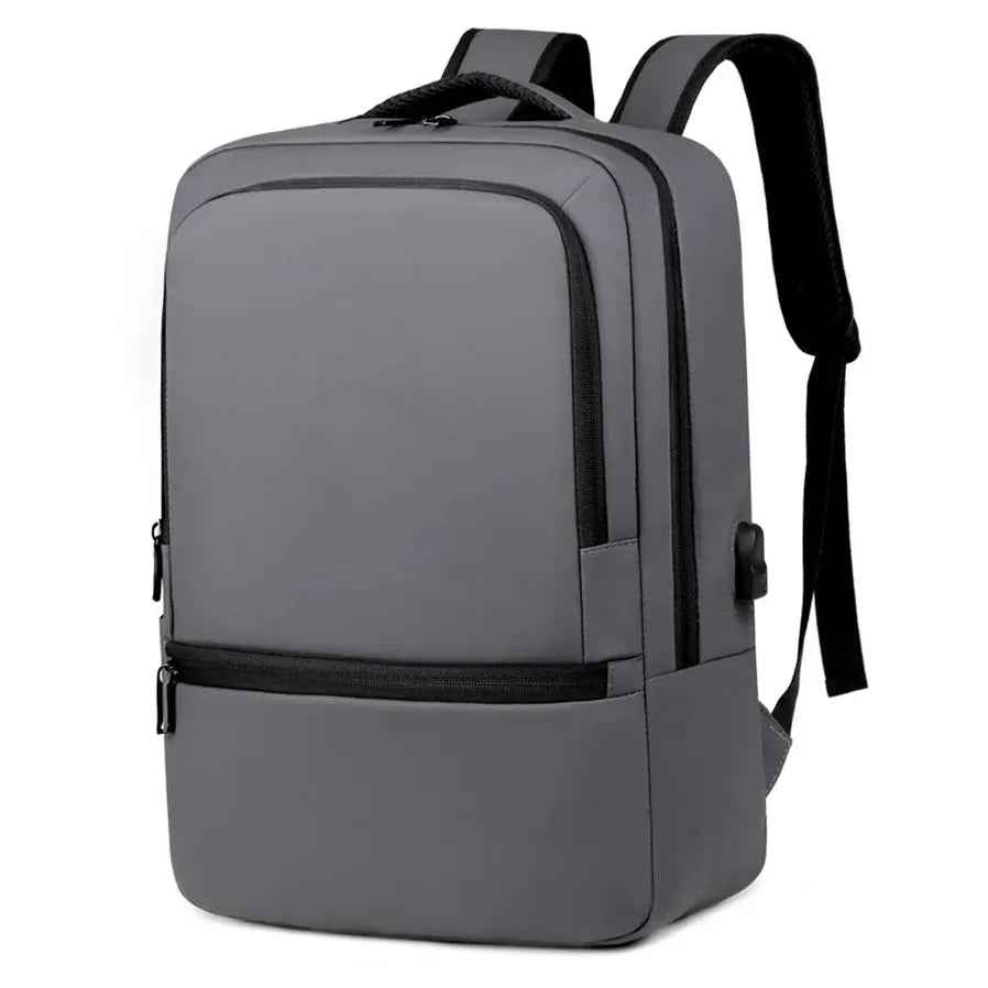 KTX-519699 Lightweight Waterproof Laptop Backpack with USB Charging Port and High Capacity for Outdoor Use