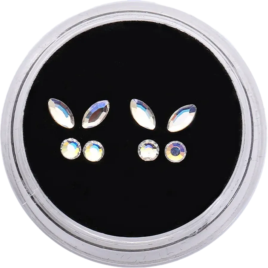 JMT-102218 Crystal Tooth Gems Jewelry Set with Decorative Box for Tooth Decoration