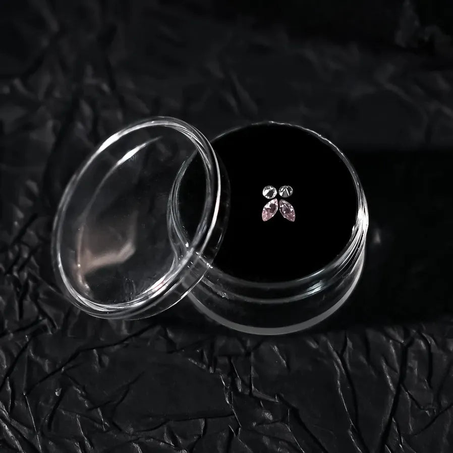 JMT-102218 Crystal Tooth Gems Jewelry Set with Decorative Box for Tooth Decoration