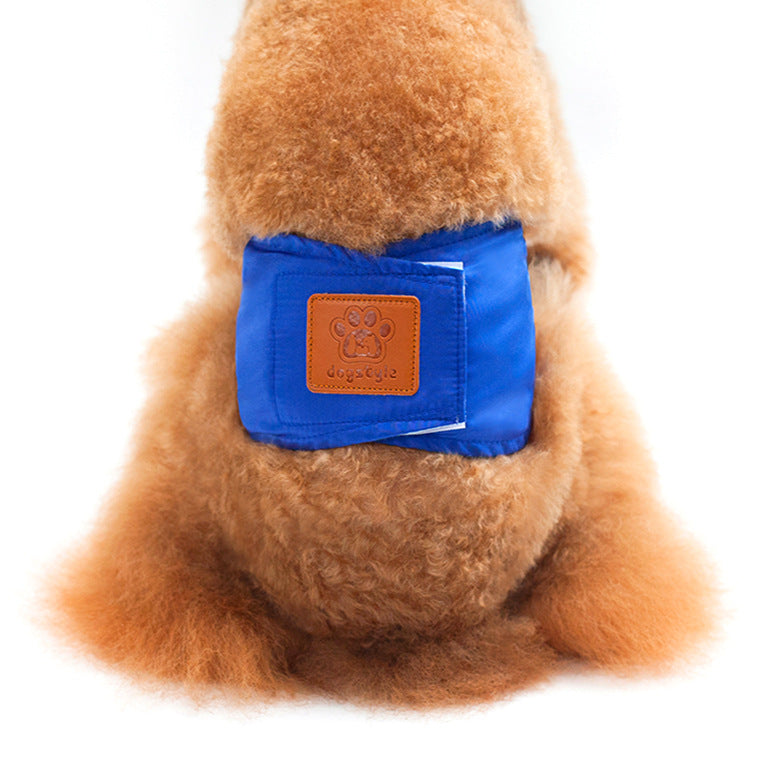 JMT-102218 Solid Color Physiology Pants for Male Dogs