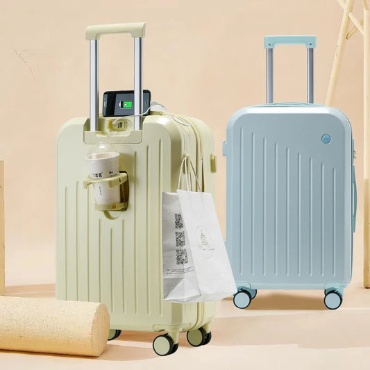 KTX-490707 Aluminium Alloy Carry-On Business Luggage Set with Multifunctional Design