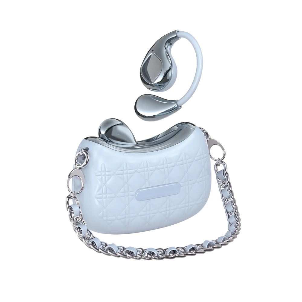 KTX-510739 Wireless Bone Conduction Earbud Headphones with Open Earhook Design for Sports - Model YX46 2025