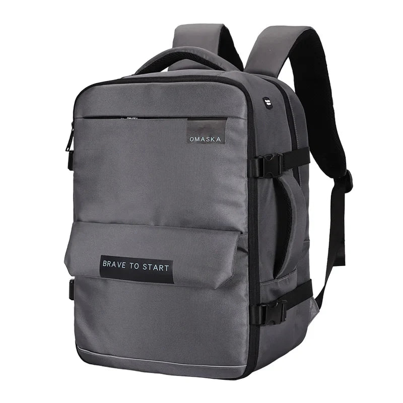 KTX-052051 Waterproof Nylon Laptop Backpack with USB Charging Port and Large Capacity for Students