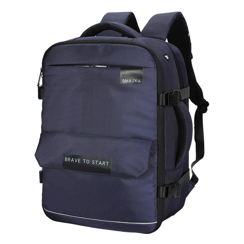 KTX-052051 Waterproof Nylon Laptop Backpack with USB Charging Port and Large Capacity for Students