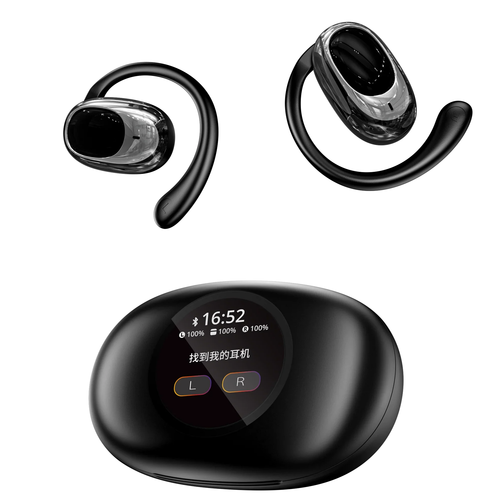 KTX-903955 Wireless Touch Screen Earbuds with ENC Noise Cancelling and LED Battery Indicator