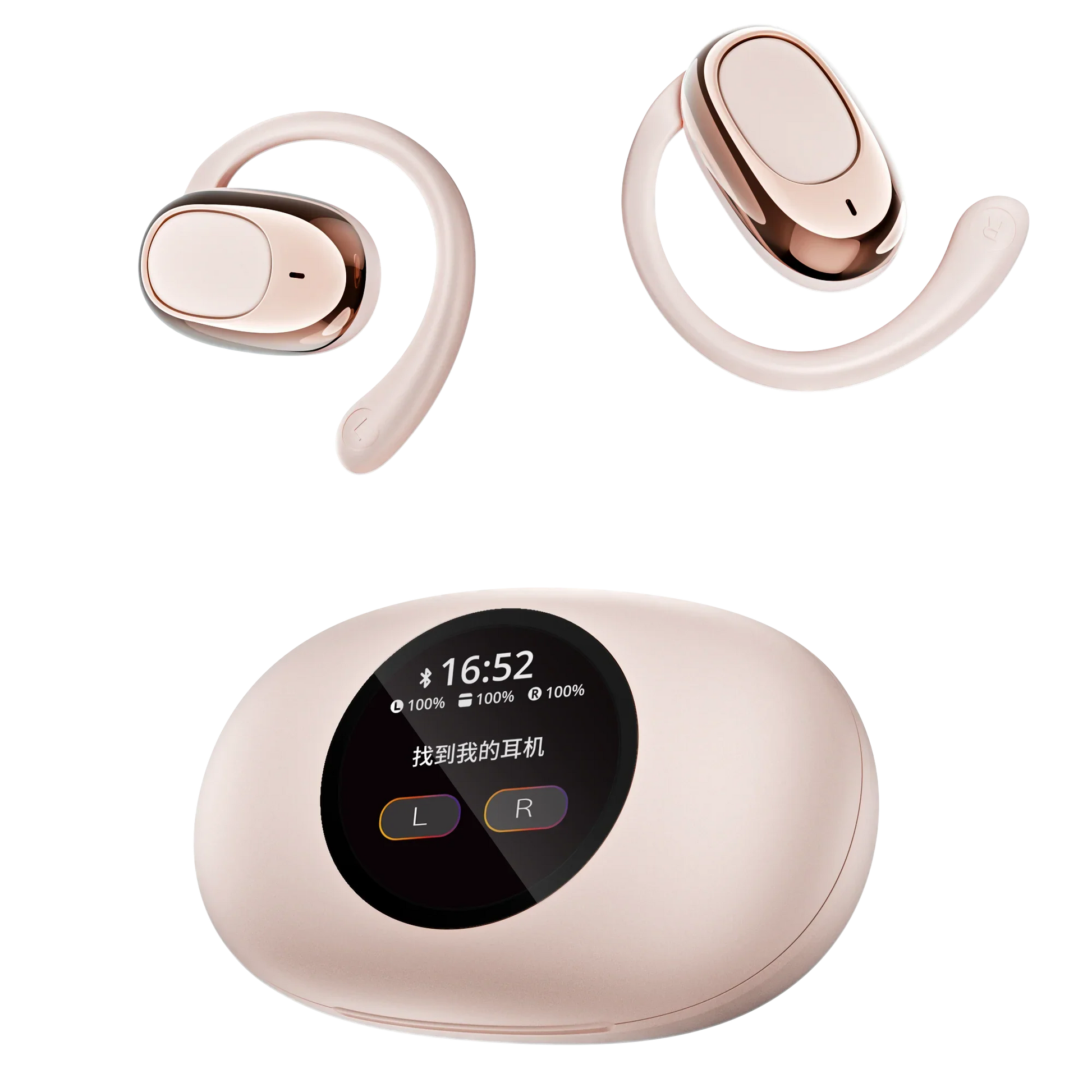 KTX-903955 Wireless Touch Screen Earbuds with ENC Noise Cancelling and LED Battery Indicator