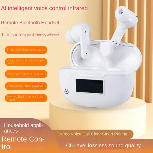 KTX-197715 Yuan Xiaoting Smart Voice-Controlled TWS Wireless Bluetooth In-Ear Headset with JL Chipset for Home Use