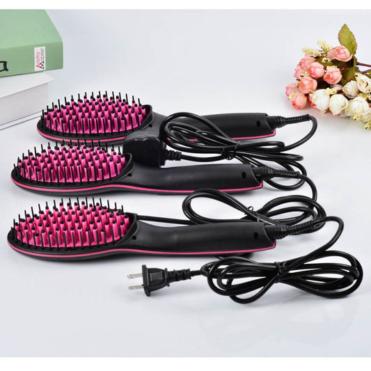 KTX-615059 Electric Hair Straightening Comb with LED Display and PTC Heating Technology
