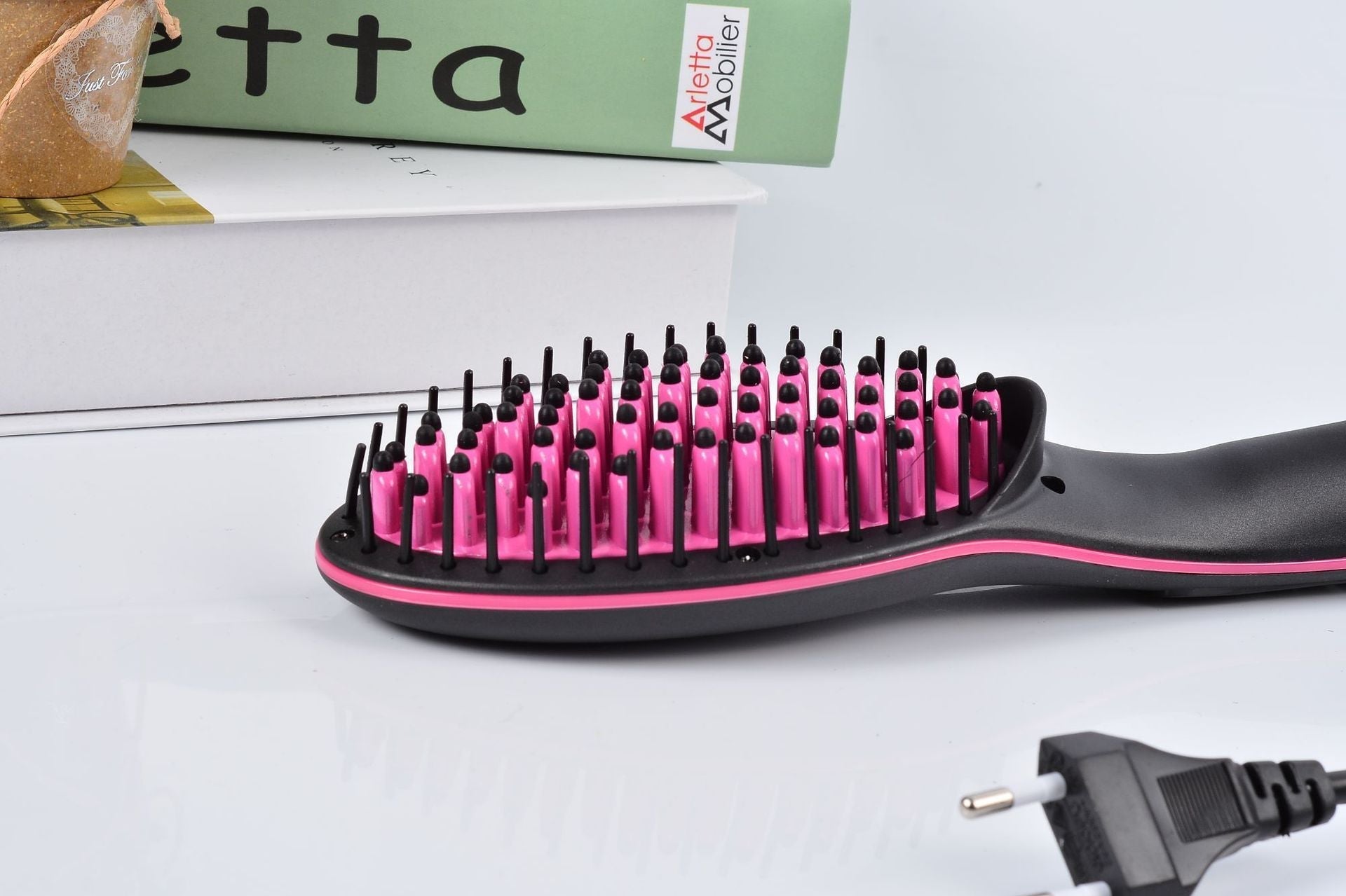 KTX-615059 Electric Hair Straightening Comb with LED Display and PTC Heating Technology