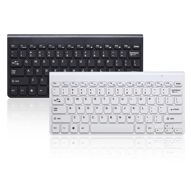 KTX-237907 Wireless Mouse and Keyboard Set with 10m Operating Range and 3 Million Key Life, Black & White