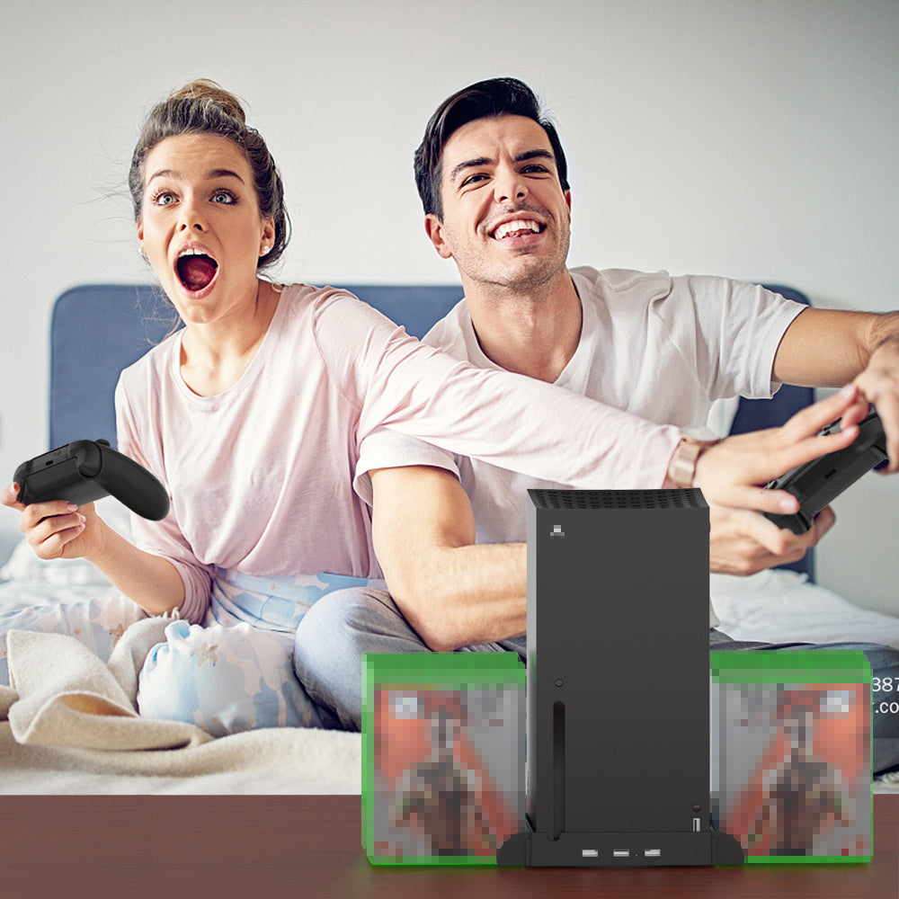 KTX-104019 Cooling Base and Game Disc Storage Rack for Xbox Series X