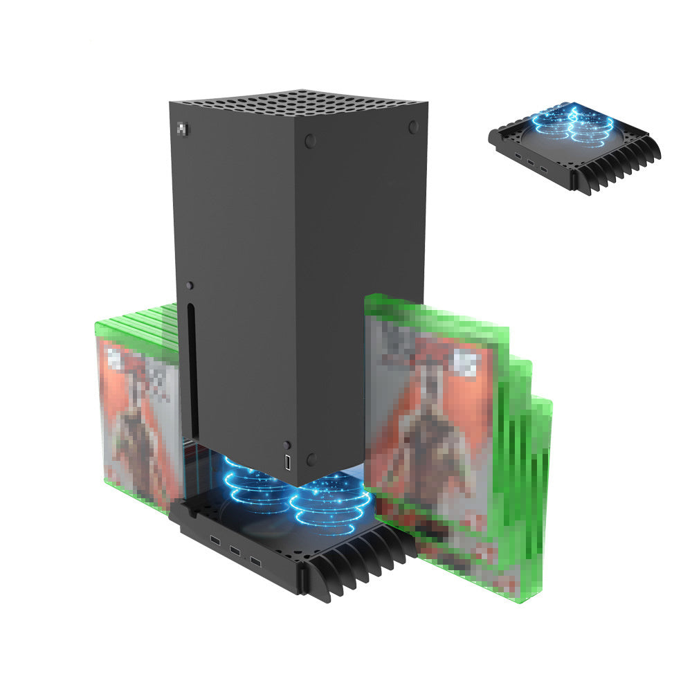KTX-104019 Cooling Base and Game Disc Storage Rack for Xbox Series X