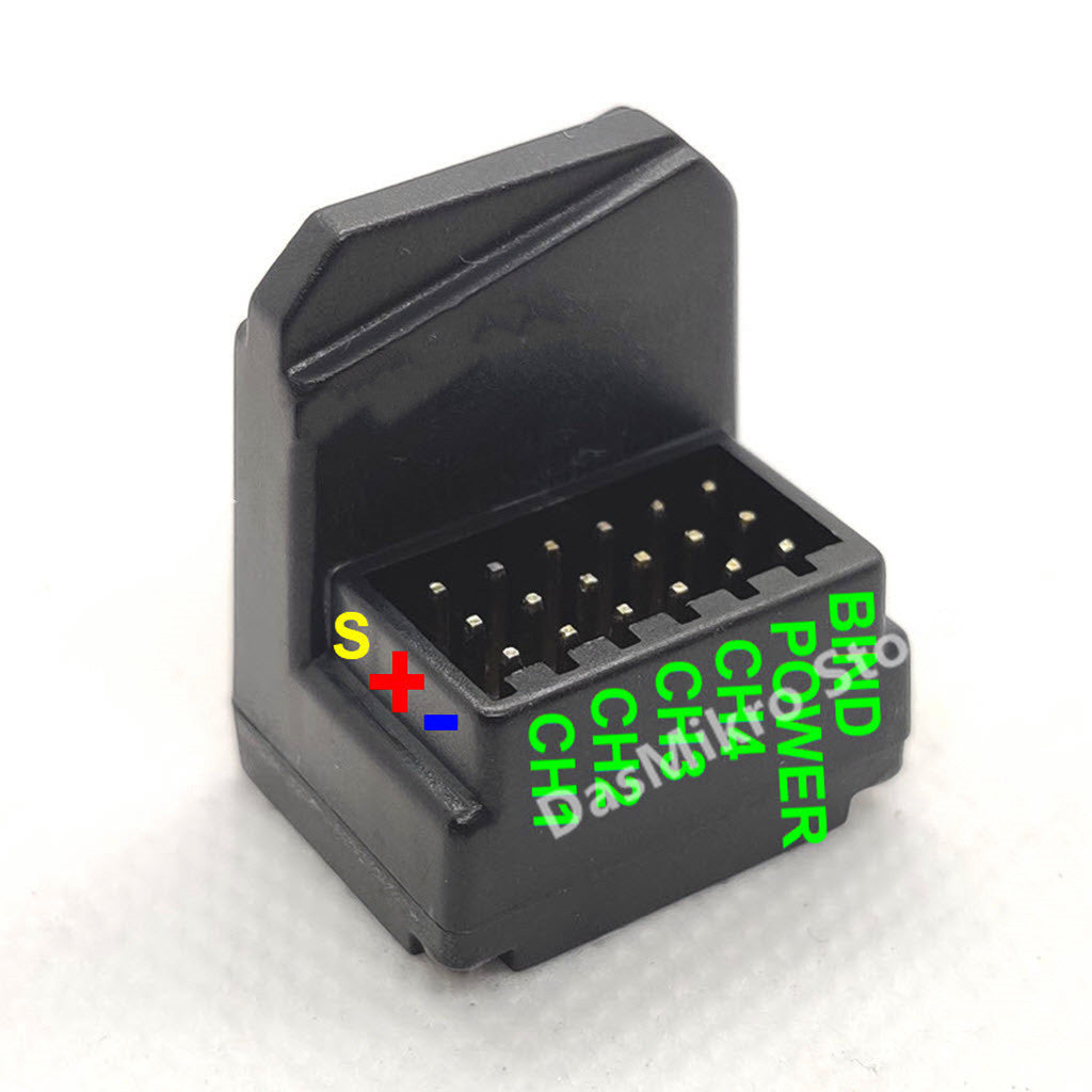 KTX-796115 Sanwa 2.4GHz FH3/FH4 Micro Ground Receiver with High-Performance CPU and Failsafe Function