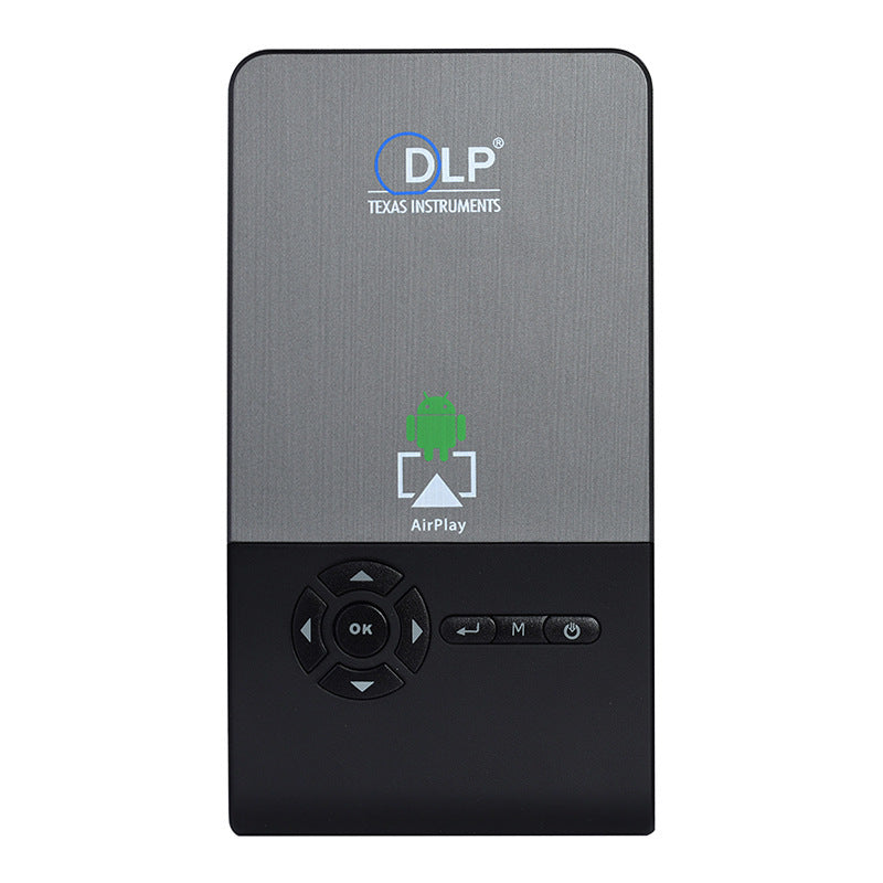 KTX-258323 Portable 3D DLP HD Projector - Wireless Mobile Phone Compatibility, 10-120 Inch Image Size, 3-3.5 Hours Standby Time