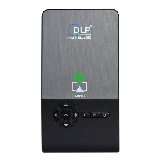 KTX-258323 Portable 3D DLP HD Projector - Wireless Mobile Phone Compatibility, 10-120 Inch Image Size, 3-3.5 Hours Standby Time