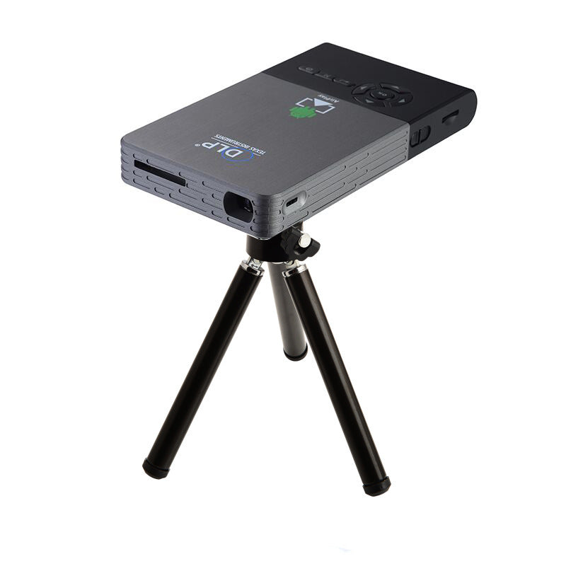 KTX-258323 Portable 3D DLP HD Projector - Wireless Mobile Phone Compatibility, 10-120 Inch Image Size, 3-3.5 Hours Standby Time
