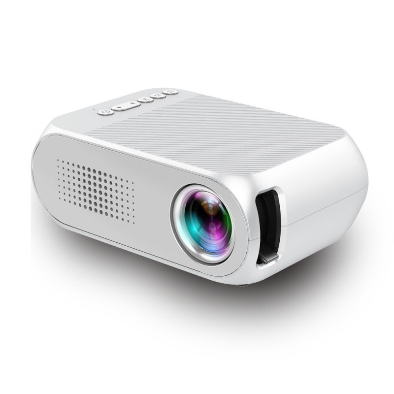 KTX-175827 Mini Portable HD Projector with LED Lens - 20-80 Inch Projection Size, 110V-240V Compatible